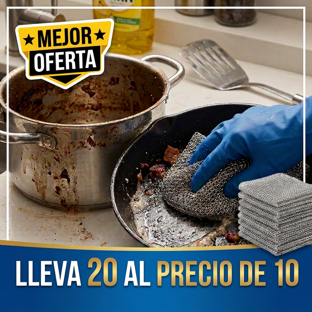 KIT PAÑOS ALUMINIO X10 SET DE 10 UNIDADES
