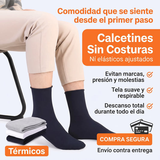 Calcetines para Diabéticos – Pack 12 Pares | DiaCare