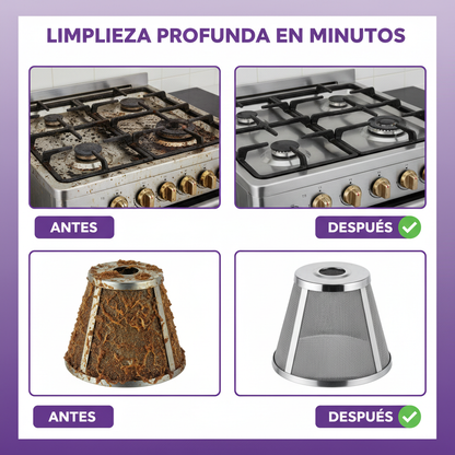 Antes y Después - Limpieza Profunda